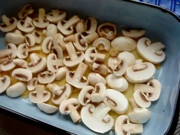 Brokkoli-Champignon-Hühnchen Lasagne - Rezept - Bild Nr. 5