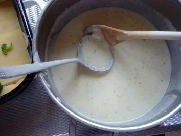 Brokkoli-Champignon-Hühnchen Lasagne - Rezept - Bild Nr. 7