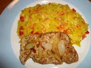 Minutenschnitzelchen mit Rahmgemüse - Rezept