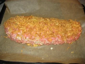 Rezept: Hackbraten mit cremiger Porreefüllung Bild Nr. 7 Hackbraten mit cremiger Porreefüllung - Rezept - Bild Nr. 7