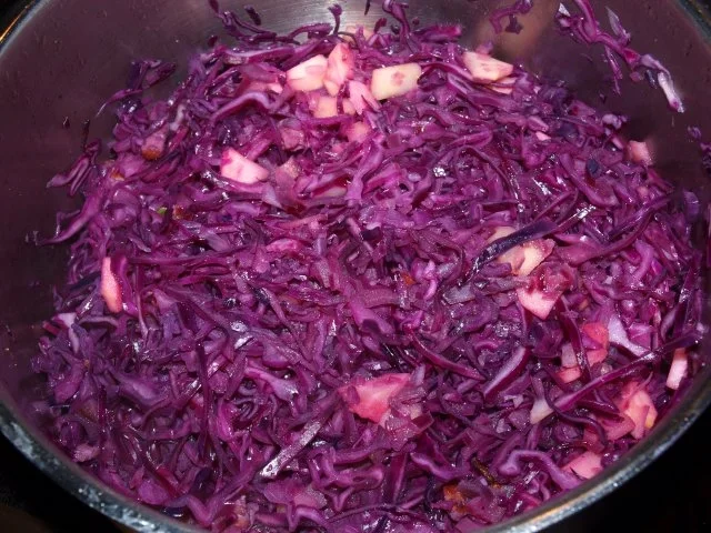 Rezept: Apfelrotkohl aus Tirol Apfelrotkohl aus Tirol - Rezept