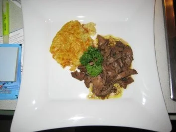 Kalbsleber Provençale - Rezept