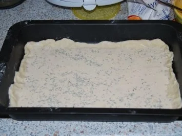 Rezept: Veggi-Pizza...vegetarische Pizza ohne Tomatensoße Bild Nr. 3 Veggi-Pizza...vegetarische Pizza ohne Tomatensoße - Rezept - Bild Nr. 3