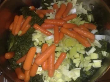 Rezept: Grünkohl mit Karotten und mehr / Keine STERNEN vergeben bitte!!! Bild Nr. 5 Grünkohl mit Karotten und mehr / Keine STERNEN vergeben bitte!!! - Rezept - Bild Nr. 5