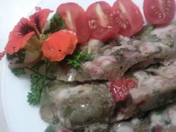 Rezept: Champignon-Eisbein-Sülze Bild Nr. 9 Champignon-Eisbein-Sülze - Rezept - Bild Nr. 9