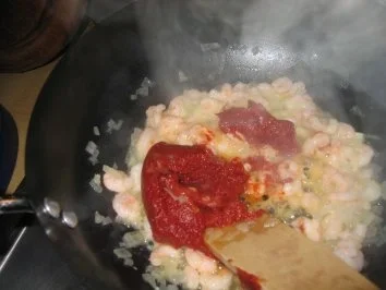 Rezept: Meeresfrüchte: Krabben in Tomatensößchen... Bild Nr. 3 Meeresfrüchte: Krabben in Tomatensößchen... - Rezept - Bild Nr. 3