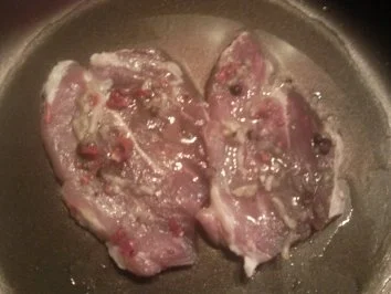 Schweinekotlett mit Knoblauch - Rezept - Bild Nr. 5