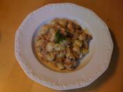 D1: Gnocci mit Pilzsahne - Rezept