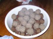 Wildschweinleberknödel - Rezept