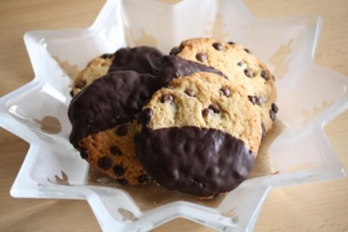 Bilder für Schoko-Nuss-Cookies - Rezept