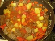 Kochen: Paprika-Gulasch-Pfanne - Rezept