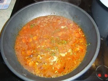 Thüringer Truthahnleber an Karotten-Jägersauce - Rezept - Bild Nr. 8