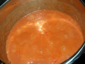 Tomaten-Orangen-Sahne-Sauce mit Walnüssen und Gnocchi - Rezept - Bild Nr. 4