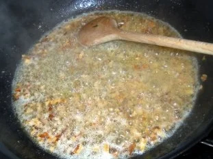 Tomaten-Orangen-Sahne-Sauce mit Walnüssen und Gnocchi - Rezept - Bild Nr. 5