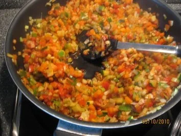 gefüllte Blätterteigtaschen mit Gemüse Vegetarisch - Rezept - Bild Nr. 8