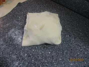 gefüllte Blätterteigtaschen mit Gemüse Vegetarisch - Rezept - Bild Nr. 19