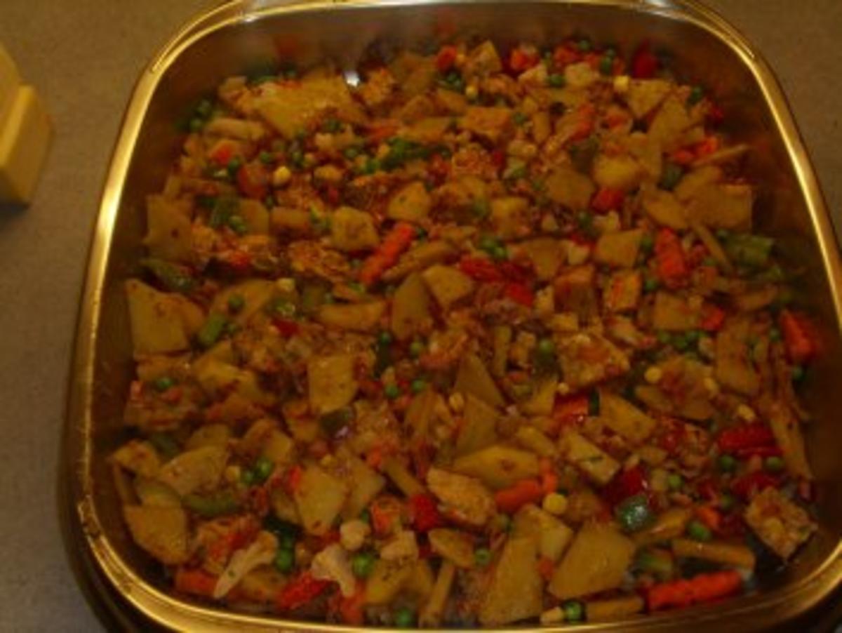 Aufläufe: Gemüse mit Raclettekäse überbacken - Rezept - Bild Nr. 4