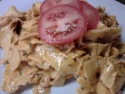 Tagliatelle mit Knobi-Garnelen - Rezept