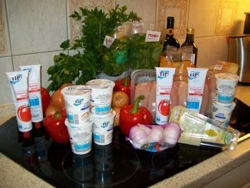 Rezept: Hähnchen-Gulasch mit Polenta Bild Nr. 2 Hähnchen-Gulasch mit Polenta - Rezept - Bild Nr. 2