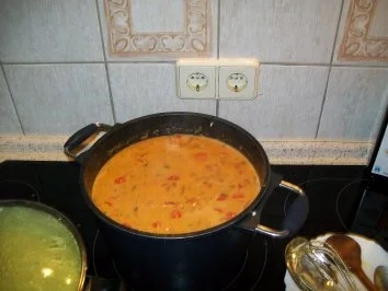 Rezept: Hähnchen-Gulasch mit Polenta Bild Nr. 8 Hähnchen-Gulasch mit Polenta - Rezept - Bild Nr. 8