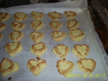 Marzipan-Gelee-Herzen  Weihnachtsbäckerei - Rezept - Bild Nr. 6