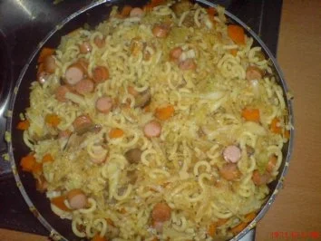 Rezept: Krautnudeln mal anders Krautnudeln mal anders - Rezept