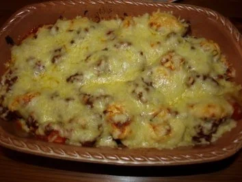 Tortellini Diavolo al forno - Rezept