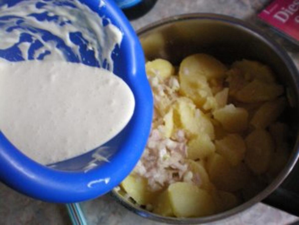 Kartoffelsalat mit Bockwurst - Rezept - Bild Nr. 6