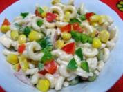 Bunter Nudelsalat - Rezept