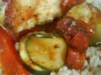 Rezept: Zarte Hühnchenbrust an Gemüsetrio Bild Nr. 4 Zarte Hühnchenbrust an Gemüsetrio - Rezept - Bild Nr. 4