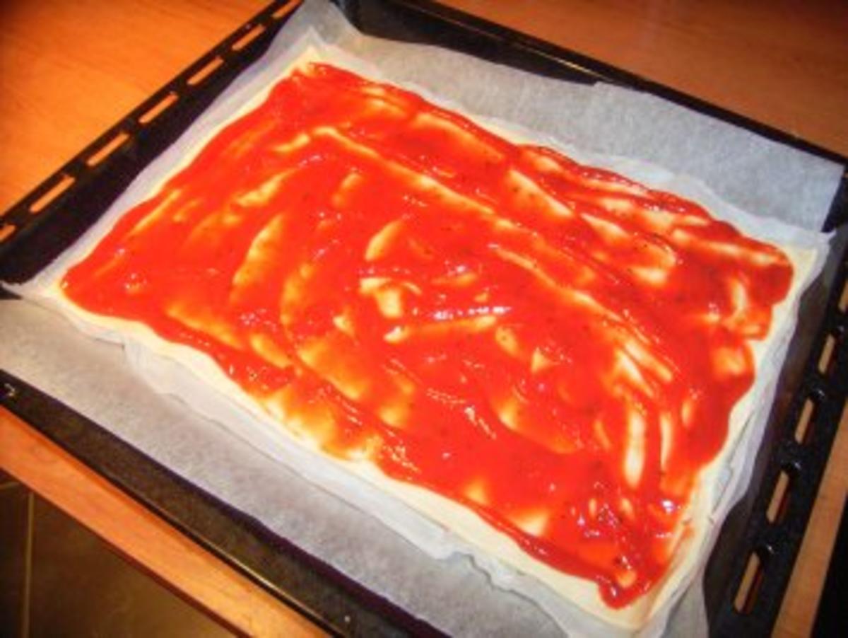 Hot Dog-Pizza... auf die Schnelle - Rezept - Bild Nr. 3
