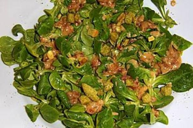 Trockner Speck : Feldsalat mit speck sahne sauce rezept kochbar