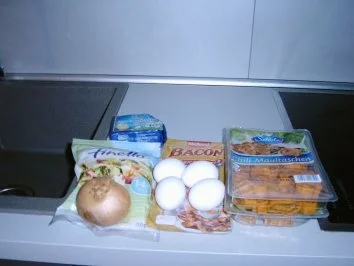 Chilli - Maultaschen mit Spiegelei - Rezept - Bild Nr. 3