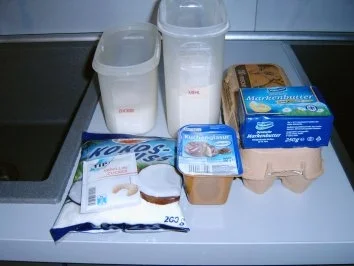 Rezept: Schoko - Kokos - Stangen Bild Nr. 3 Schoko - Kokos - Stangen - Rezept - Bild Nr. 3