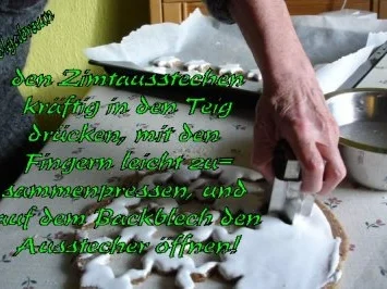 Rezept: Zimtsterne mit Marzipan Bild Nr. 6 Zimtsterne mit Marzipan - Rezept - Bild Nr. 6