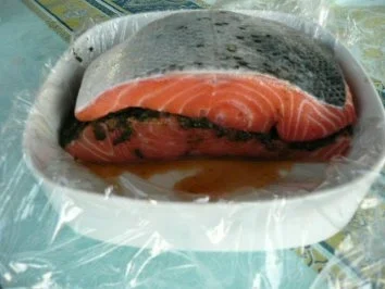 Rezept: FISCH :GRAVED LACHS 1 Bild Nr. 4 FISCH :GRAVED LACHS 1 - Rezept - Bild Nr. 4