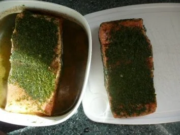 Rezept: FISCH :GRAVED LACHS 1 Bild Nr. 7 FISCH :GRAVED LACHS 1 - Rezept - Bild Nr. 7