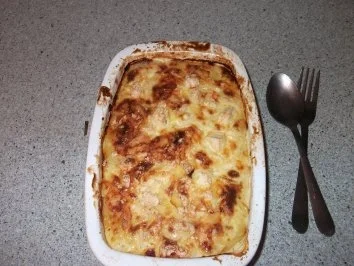 Kartoffelgratin mit Schafskäse - Rezept