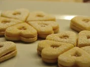 Weihnachtsplätzchen - Marmeladeherzen und -sterne - Rezept