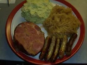 Fleischgerichte: Kasseler-Nürnberger und Sauerkraut - Rezept
