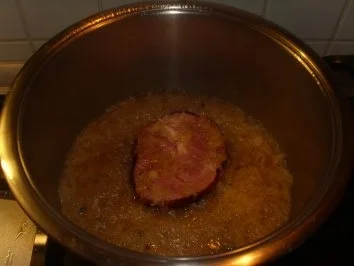 Rezept: Fleischgerichte: Kasseler-Nürnberger und Sauerkraut Bild Nr. 2 Fleischgerichte: Kasseler-Nürnberger und Sauerkraut - Rezept - Bild Nr. 2