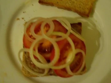 Zwischensnack: Hamburger-Toast - Rezept