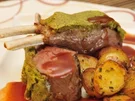 Lammkrone mit Kräuterkruste - Rezept