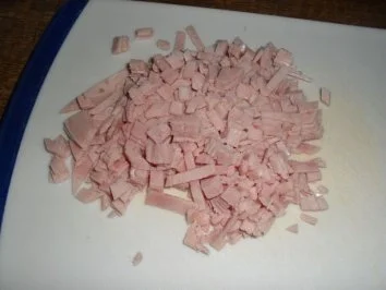 Pastinaken-Kartoffelplätzchen mit Schinken - Rezept - Bild Nr. 5