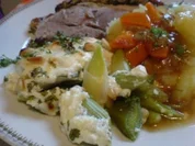 Porree-Gemüse überbacken - Rezept