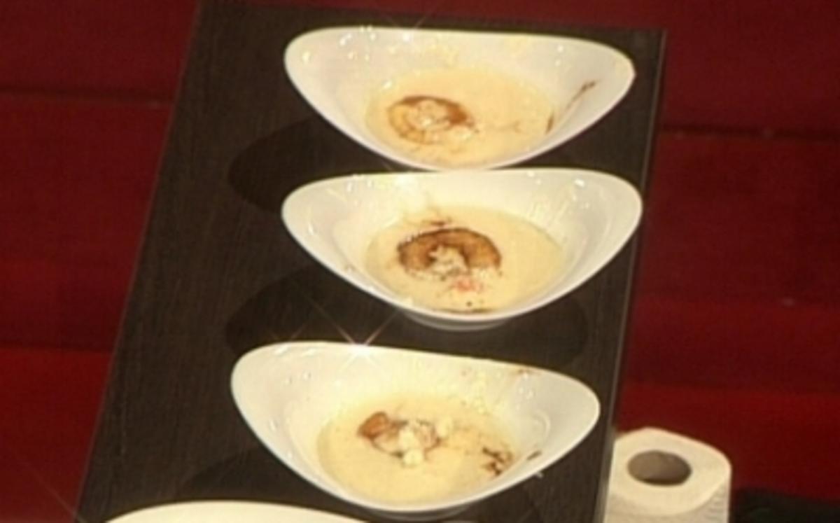 Apfel-Sellerie-Suppe mit Flusskrebsen - Rezept - kochbar.de