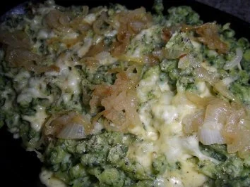 Rezept: Grüne Kässpätzle Bild Nr. 13 Grüne Kässpätzle - Rezept - Bild Nr. 13