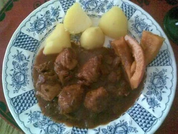 einfaches Putengulasch - Rezept