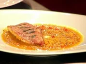 Rezept: Rotbarbe mit orientalischem Couscous Rotbarbe mit orientalischem Couscous - Rezept