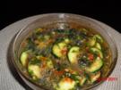Pikante Vorspeise aus Zucchini - Rezept